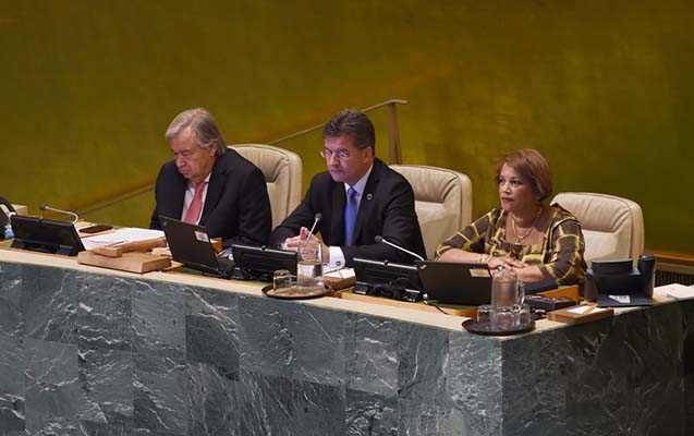 Prezident xanımı və qızı ilə BMT-də -  FOTOLAR